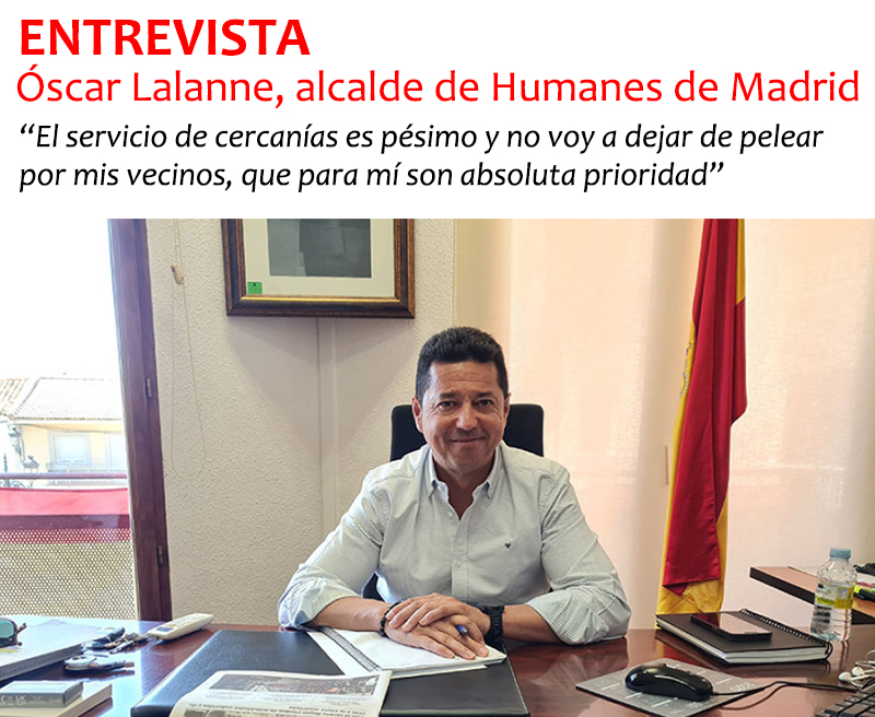 Entrevista a Óscar Lalanne, alcalde de Humanes de Madrid