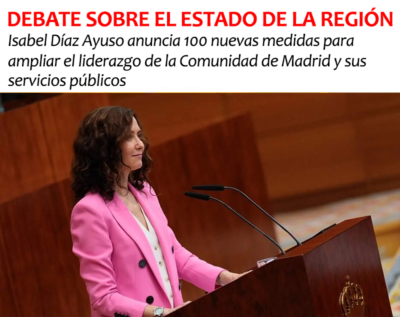 DEBATE SOBRE EL ESTADO DE LA REGIÓN 2026