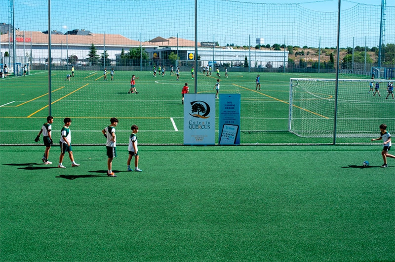 Boadilla del Monte | El polideportivo Condesa de Chinchón acoge un torneo solidario del colegio Quercus a favor de FUNDELA