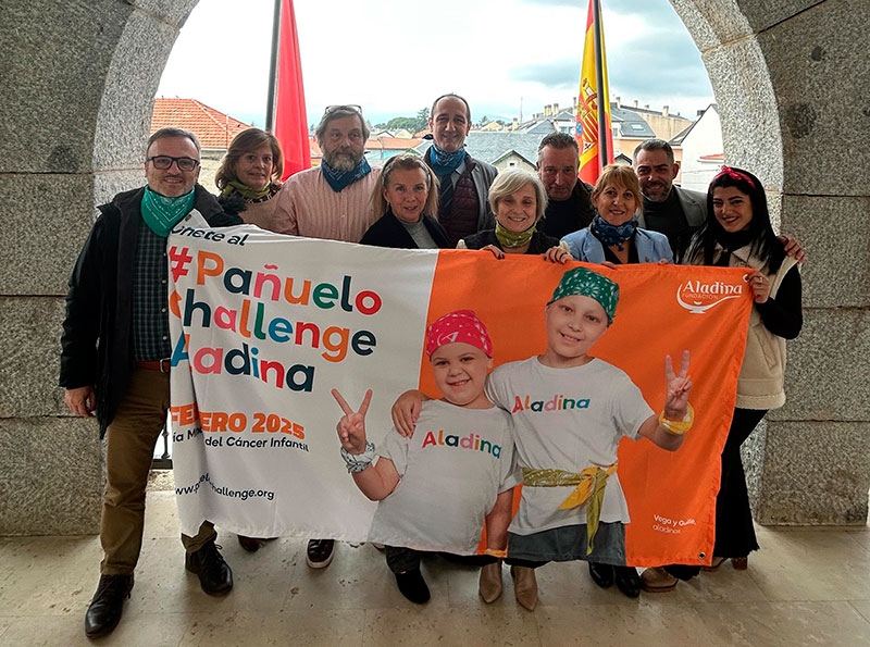 Alpedrete | Alpedrete se suma al Pañuelo Challenge en la lucha contra el cáncer infantil