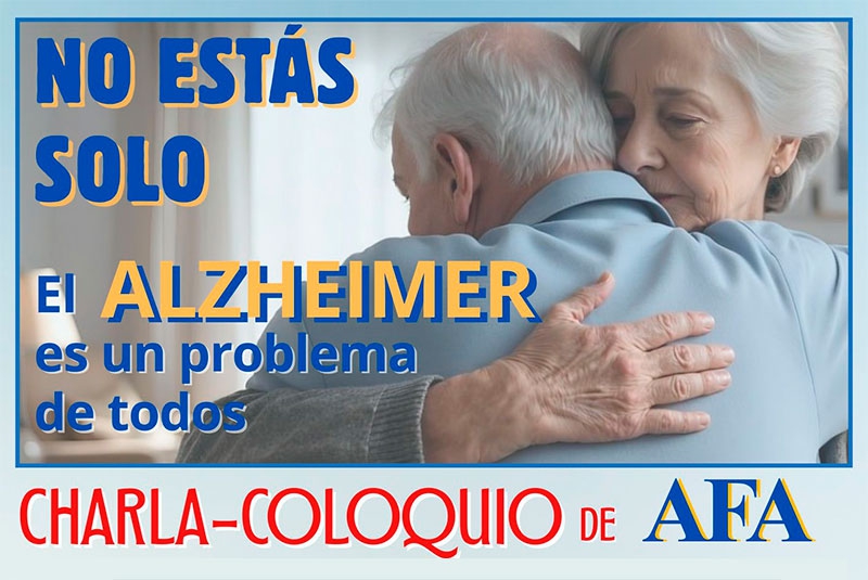 Valdemorillo | Charla-coloquio de AFA para dar a conocer su labor y mostrar que el Alzheimer “es un problema de todos”
