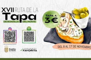 Boadilla del Monte | Boadilla celebrará la Ruta de la Tapa del 8 al 17 de noviembre, con la participación de 57 bares y restaurantes