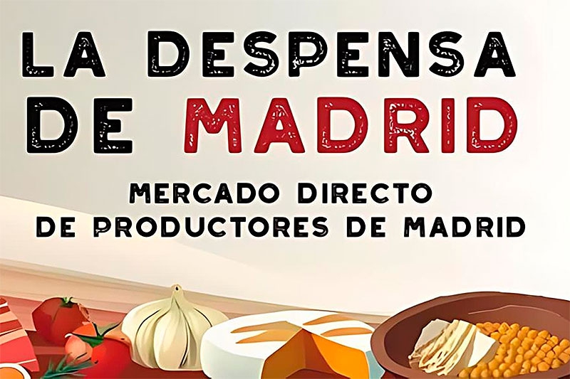 El Escorial | La Despensa de Madrid, el mercado itinerante de los alimentos de Madrid, llega el 13 de octubre a El Escorial