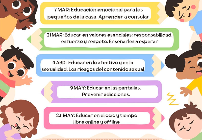 Collado Villalba | Abierto el plazo de inscripción en la Escuela de Familia para padres y madres de niños y adolescentes