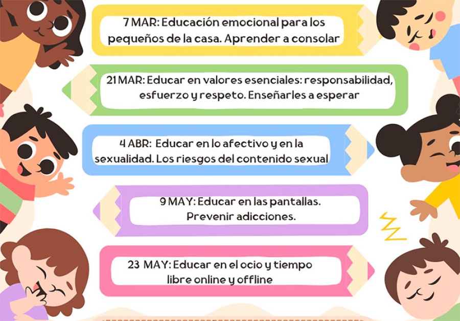 Collado Villalba | Abierto el plazo de inscripción en la Escuela de Familia para padres y madres de niños y adolescentes