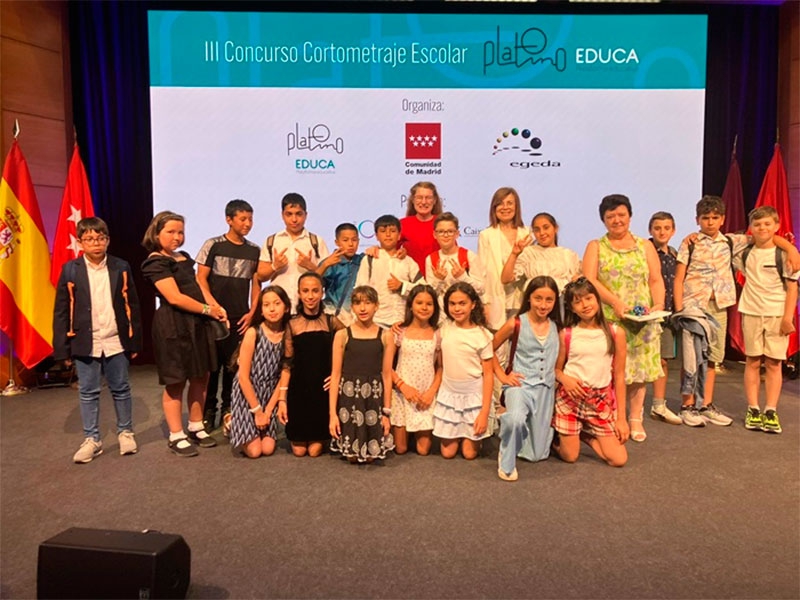 Collado Villalba | El colegio Cañada Real de Collado Villalba, finalista del Concurso de Cortos Escolares de la Comunidad de Madrid