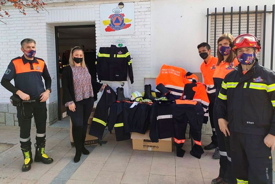 Villanueva del Pardillo | El Ayuntamiento renueva y amplía el vestuario de la agrupación de voluntarios de Protección Civil