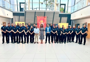 Majadahonda | Lola Moreno da la bienvenida a 20 nuevos agentes de la Policía Local de Majadahonda