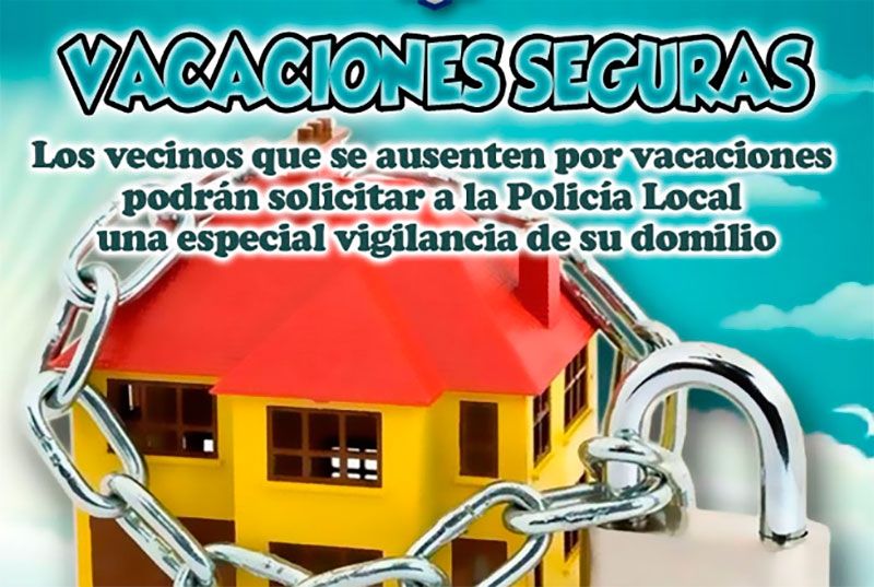 Sevilla la Nueva | Policía Local de Sevilla la Nueva vuelve a ofrecer el servicio “Vacaciones seguras”
