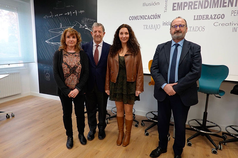 Villanueva de la Cañada | Inauguración del Aula Profesional de Emprendimiento del IES Las Encinas