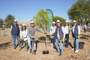 Las Rozas | Más de 1.600 ejemplares plantados en la nueva Gran Plantación Familiar en Las Rozas