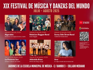 Collado Mediano | Collado Mediano acoge este verano el XIX Festival de Música y Danzas del Mundo, una cita ineludible con los sonidos del planeta