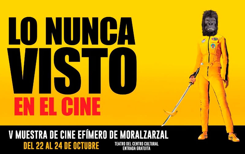 Moralzarzal | El próximo finde V Muestra de Cine Efímero con Carlos Iglesias