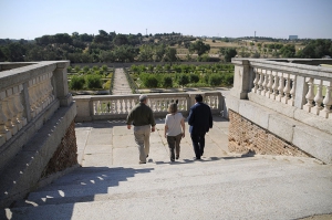 Boadilla del Monte | La consejera de Cultura visita El Palacio del Infante D. Luis y la Casa de Aves