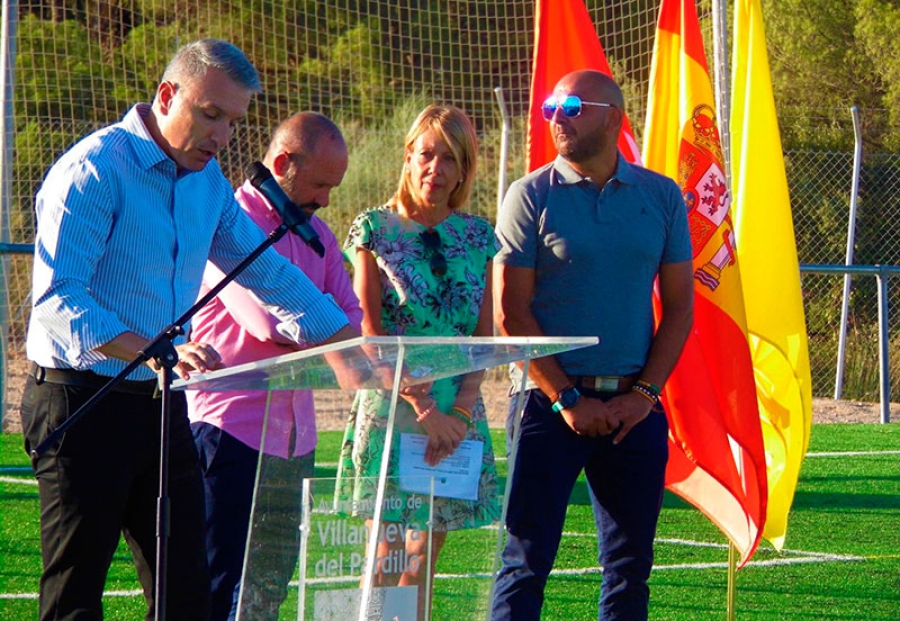 Villanueva del Pardillo | Inauguración del nuevo campo de fútbol de Villanueva del Pardillo con la presencia de la World Soccer Foundation