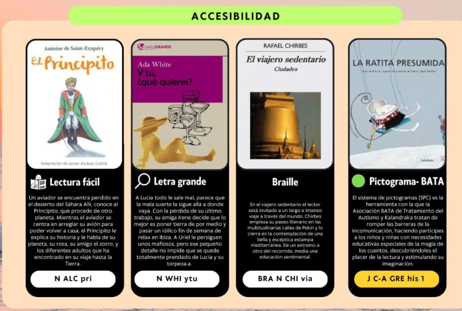 Galapagar | La Biblioteca incorpora sección de accesibilidad en sus boletines mensuales
