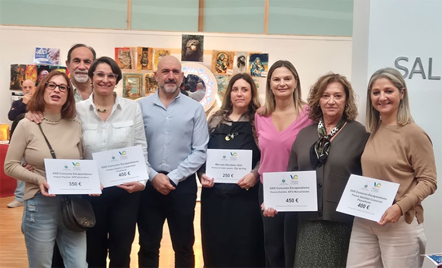 Villanueva de la Cañada | Entrega de premios a artesanos y comerciantes de los concursos navideños