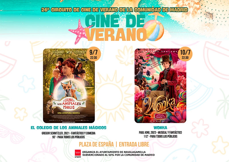Navalagamella | Navalagamella se une al 26º Circuito de Cine de Verano de la Comunidad de Madrid
