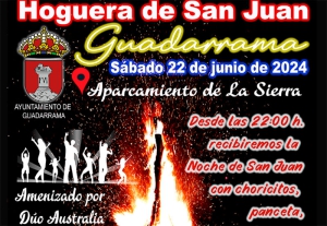 Guadarrama | La hoguera de la Noche de San Juan se celebra este sábado en el aparcamiento de La Sierra
