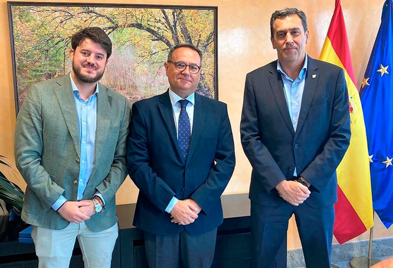 Villaviciosa de Odón | El alcalde se reunió con el presidente de la Confederación Hidrográfica de Tajo para abordar asuntos relacionados con el abastecimiento de agua en el municipio