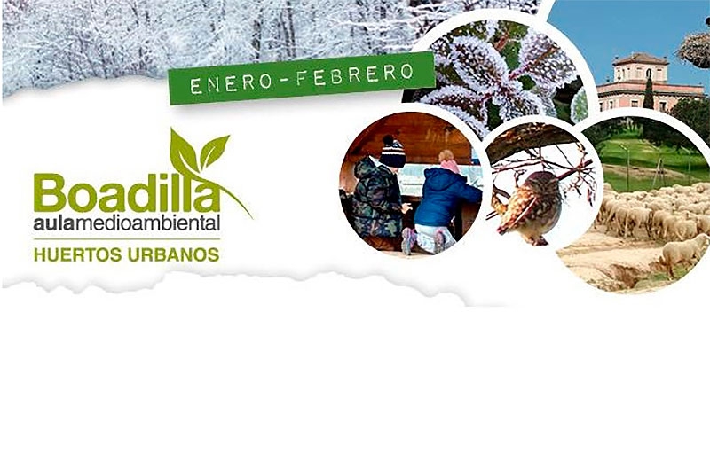 Boadilla del Monte | El Aula Medioambiental ofrece en enero y febrero talleres, rutas y actividades de voluntariado