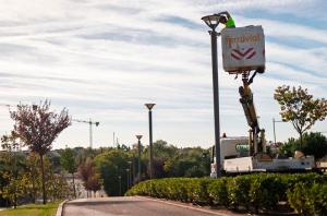 Boadilla del Monte | Comienza la instalación de casi 2500 luminarias LED con las que se cubrirá la práctica totalidad del municipio