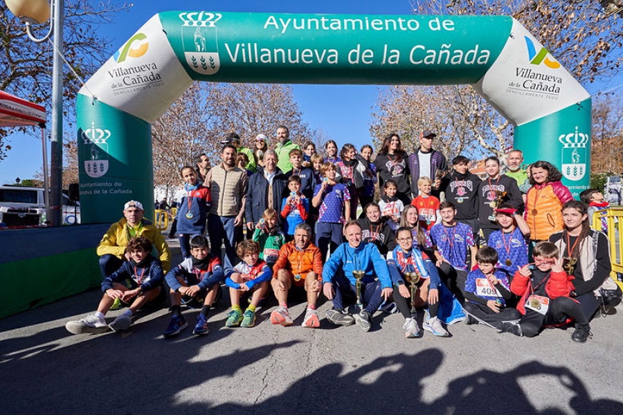 Villanueva de la Cañada | Pequeños y mayores se dan cita en la X Carrera de Navidad