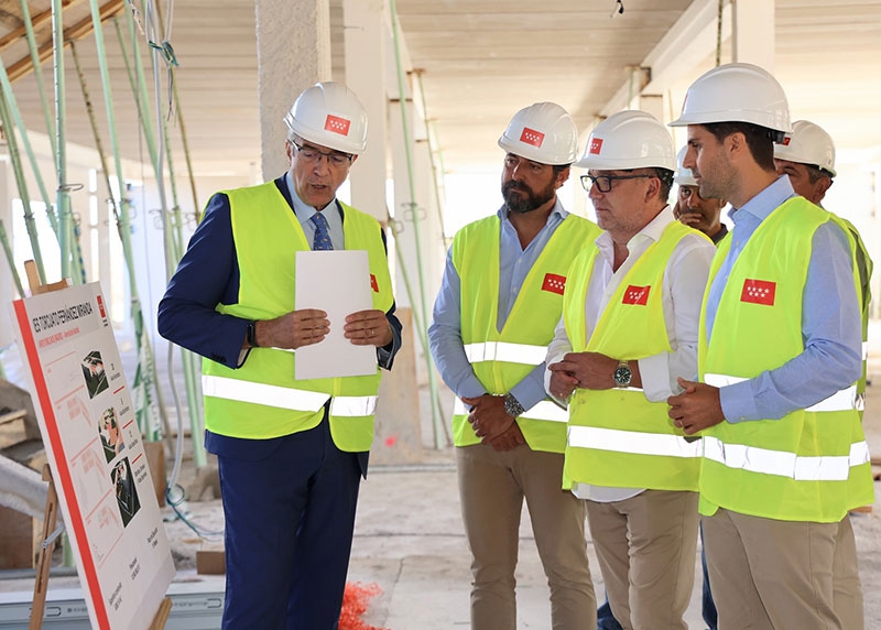 Arroyomolinos | La Comunidad agiliza las obras del IES Torcuato Fernández Miranda con una inversión de 10,5 millones