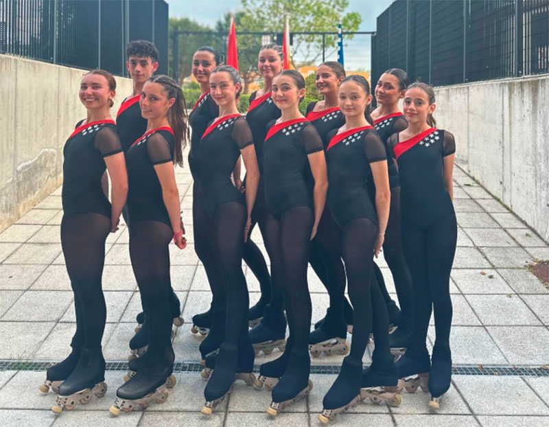 Torrelodones | Las patinadoras del club La Vida Sobre Ruedas se preparan para el Campeonato de España
