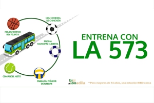 Boadilla del Monte | El Ayuntamiento anima a utilizar la línea 573 para acudir a los centros deportivos municipales