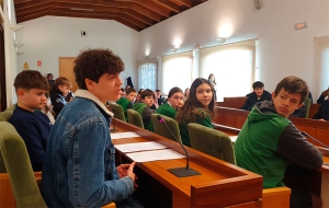 Villanueva de la Cañada | Ochenta estudiantes participan en una simulación del Pleno en el Ayuntamiento