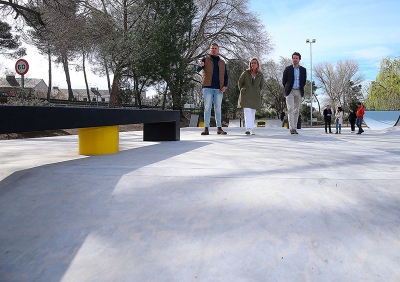 Collado Villalba | El Parque Pinar de las Eras estrena una nueva pista de skate
