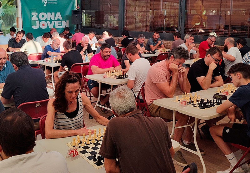 Torrelodones | Récord de participación en el XIII Torneo de Ajedrez de las Fiestas del Carmen