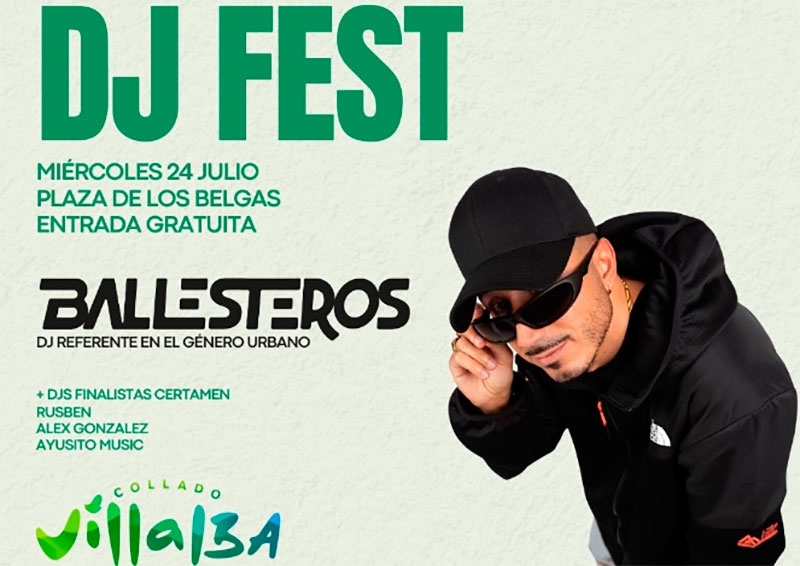 Collado Villalba | Seleccionados los tres aspirantes que competirán en el Certamen DJ Fest el próximo 24 de julio
