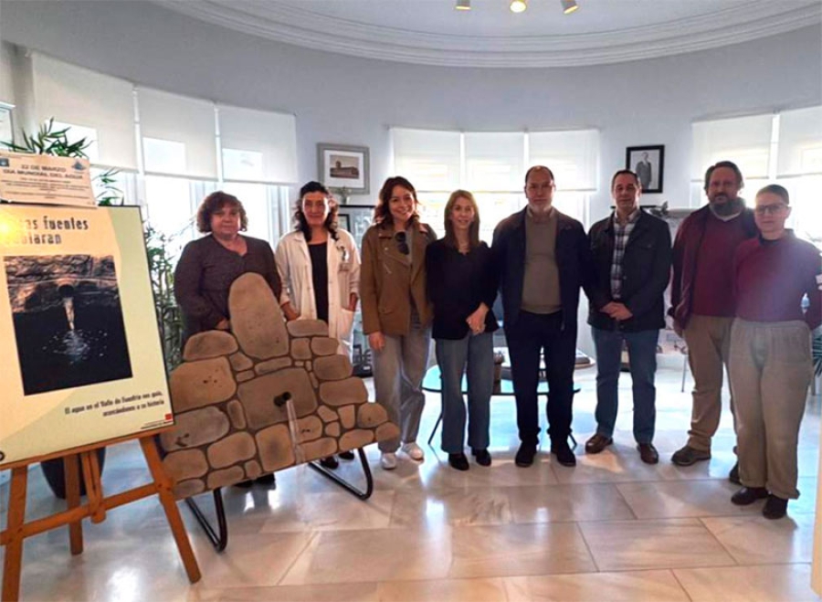 Guadarrama | El Hospital Asociado Universitario Guadarrama acogió la exposición “Si nuestras fuentes hablaran…”