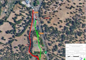 El Escorial | Obras del descansadero de El Milanillo