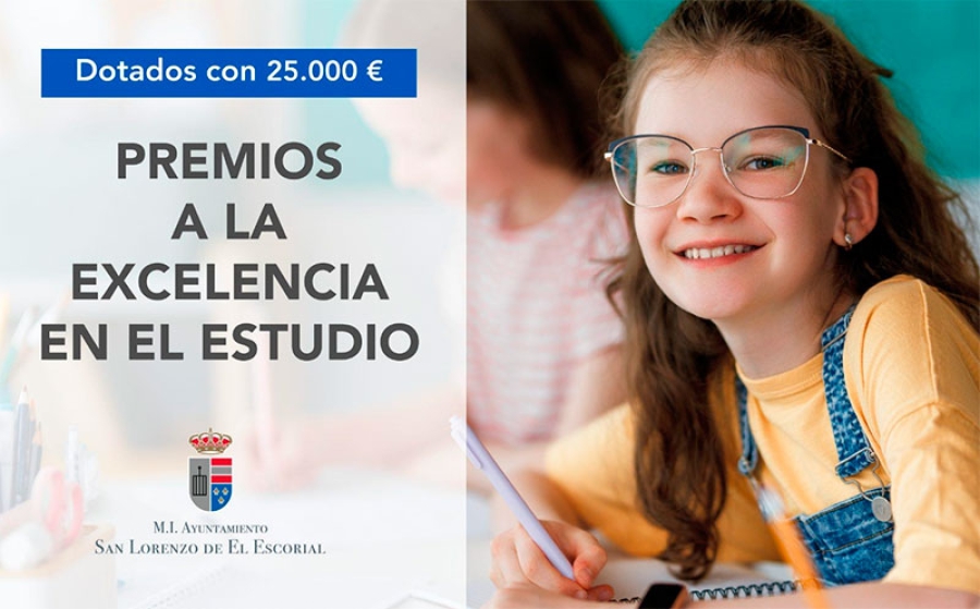 San Lorenzo de El Escorial | El Ayuntamiento convoca la V Edición de los Premios a la Excelencia en el Estudio