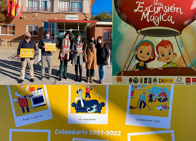 Collado Mediano | El Ayuntamiento lanza 150 ejemplares de calendarios y de cuentos por la Igualdad y el Buen trato