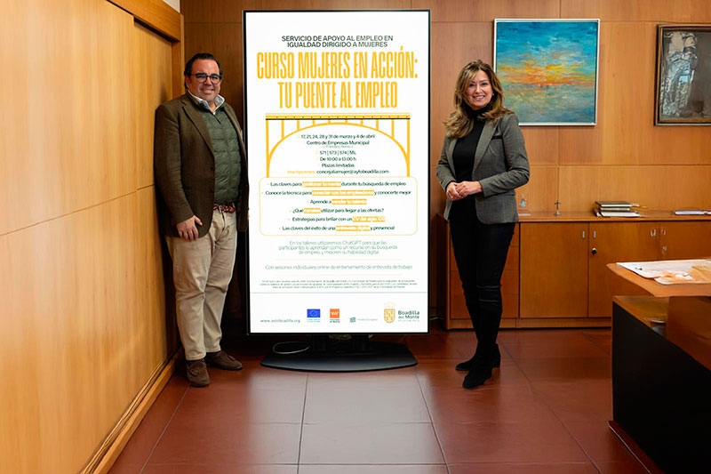 Boadilla del Monte | Boadilla ofrece un curso y varios talleres para potenciar el talento femenino y apoyar la búsqueda de empleo