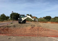 Aldea del Fresno | Avanzan las obras de la nueva potabilizadora en Aldea del Fresno