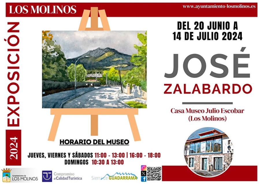 Los Molinos | Nueva Exposición de José Zalabardo en la Casa Museo Julio Escobar