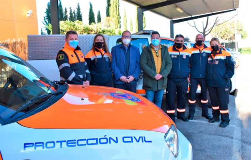 Villaviciosa de Odón | Una dotación de protección Civil de Sant Antoni comparte métodos de intervención con nuestros voluntarios