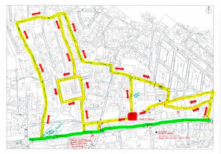Majadahonda | Los trabajos de reparación en la Avenida Paralela implicarán desvíos y cortes de tráfico a partir del lunes