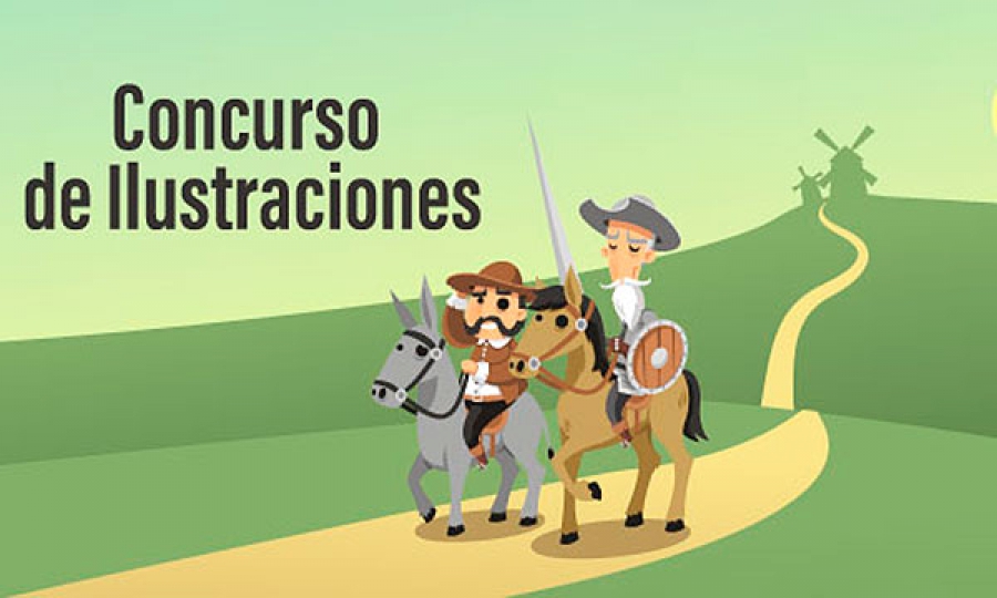 Hoyo de Manzanares | Obras ganadoras de concurso de ilustraciones &quot;Don Quijote y Sancho cuidan el Medioambiente&quot;