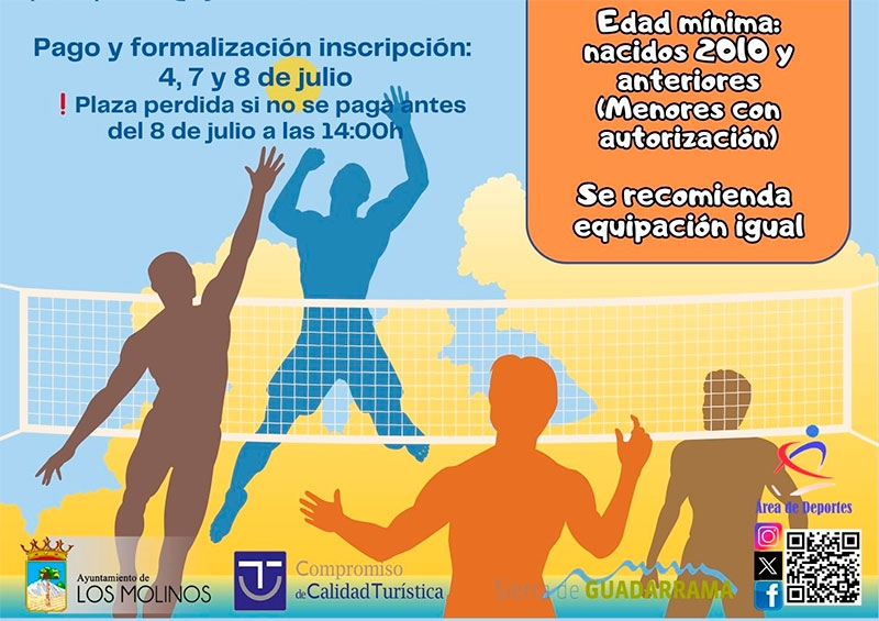 Los Molinos | Torneo de Vóley Playa 2025 en Los Molinos
