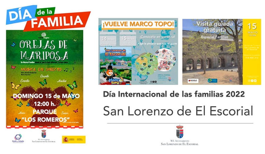 San Lorenzo de El Escorial | El Ayuntamiento celebra el Día Internacional de las Familias