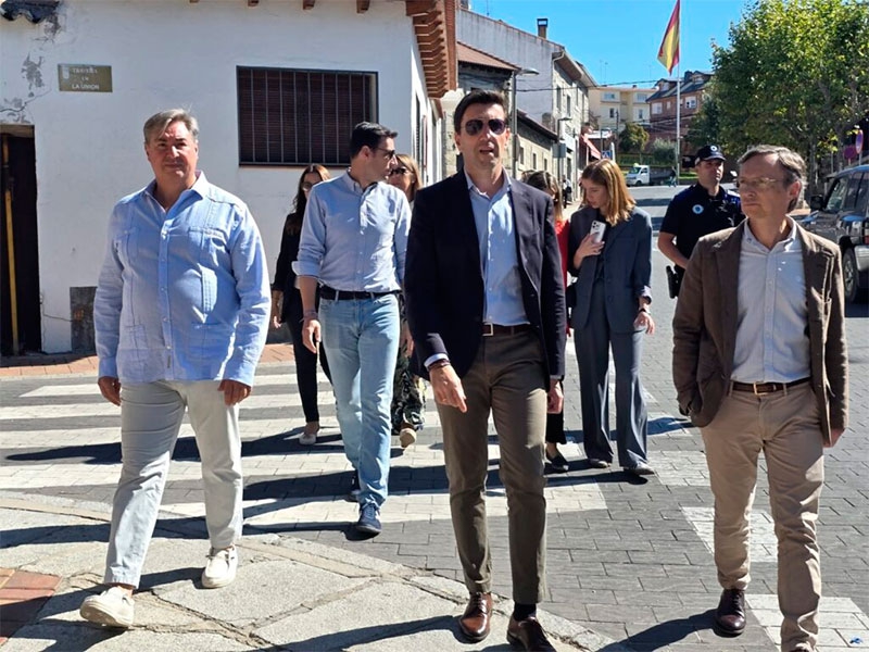 Valdemorillo | El viceconsejero de Presidencia y Administración Local destaca el acierto de las actuaciones del Programa de inversión Regional 2022-2026
