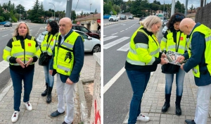 Moralzarzal | La Dirección General de Carreteras de la Comunidad de Madrid visita Moralzarzal para coordinar mejoras en la M-608
