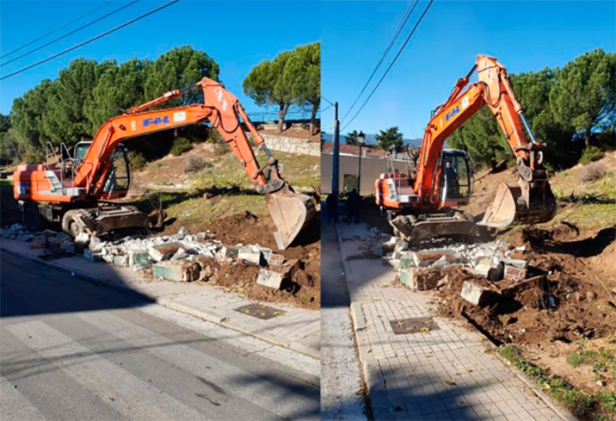 Collado Mediano | Obras para la construcción de 15 nuevas plazas de aparcamiento