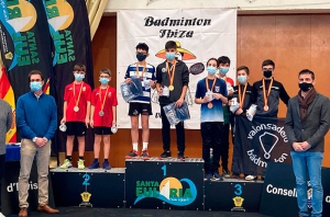 Guadarrama | El guadarrameño Pablo Sanz, subcampeón de España de Bádminton en dobles masculino Sub13